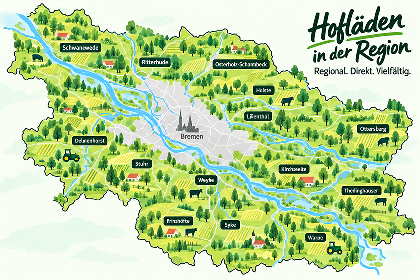 bremen region hofladen regional leben